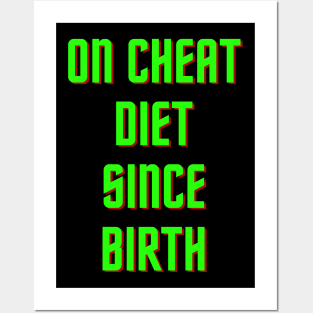 Cheat Diet Posters and Art